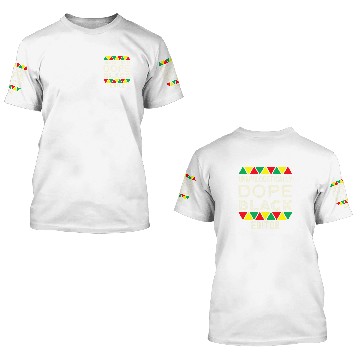 Discover Unapologetic Dope Black Editor African American 3D T Shirts