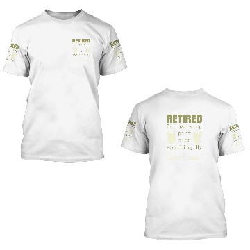 Discover Retired Working Spoiling Cane Corso Pet Lovers Gift Zip 3D T Shirts