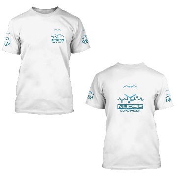 Discover Be Nice To nurses Supervisor Baseball Tees 3D T Shirts