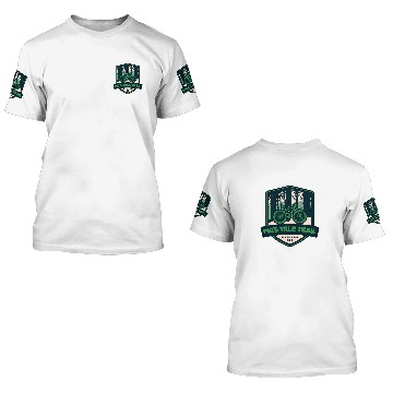 Discover Pigs Tale Trail Devou Park Kentucky Baseball Tees 3D T Shirts