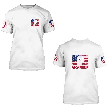Discover Lets Go Brandon Firefighter 3D T Shirts