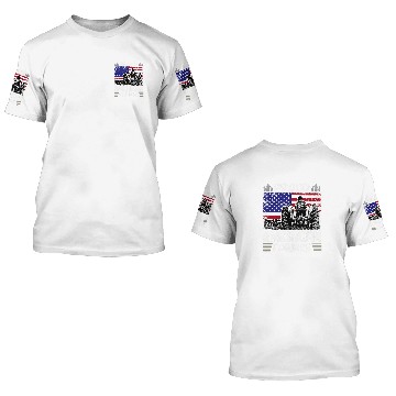 Discover Lofty American Farmer 2US Flag Lovable Pleasant Quote 3D T Shirts
