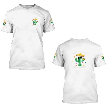 Discover Nacho Average Dairy Farmer Cactus Taco Zip 3D T Shirts