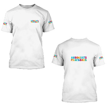 Discover Associate Professor Appreciation Week Back to School Baseball Tees 3D T Shirts