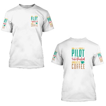 Discover Behind Every Successful Pilot Flight Baseball Tees 3D T Shirts