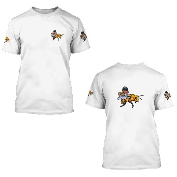 Discover Honey Bee Pilot Riding Aviation Flight Crew Fantasy 3D T Shirts