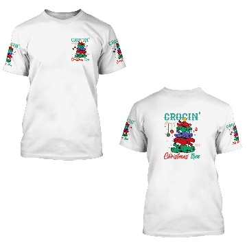 Discover Around The Christmas Tree Funny nurses Slippers Tree 3D T Shirts 3D T Shirts
