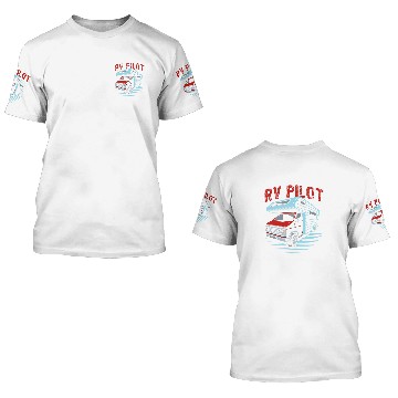 Discover Camping Motorhomes Campervan RV Pilot Baseball Tees 3D T Shirts