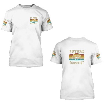 Discover Retro vintages Geeks Science Teacher Nerd Future Scientist 3D T Shirts