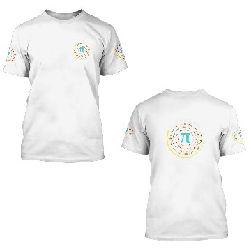 Discover Dont be Irrational Pi Day Math Test Day School Student 5 Baseball Tees 3D T Shirts