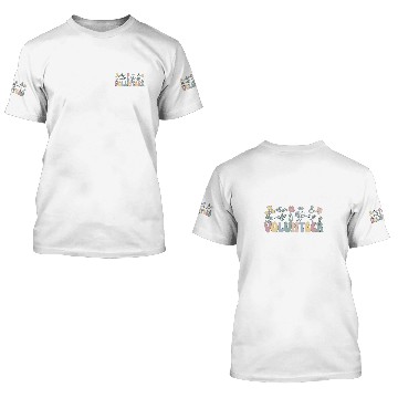 Discover Groovy Volunteer Voluntary Worker Flowers 3D T Shirts