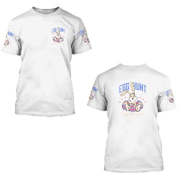 Discover Egg Hunt Supervisor 3D T Shirts