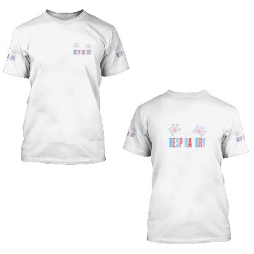 Discover July 4th All American Respiratory Therapist Red White Blue 3D T Shirts