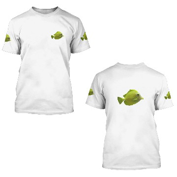 Discover Really Like Surgeonfish Lemon Pallet Pallette Aquarium Reef 3 3D T Shirts