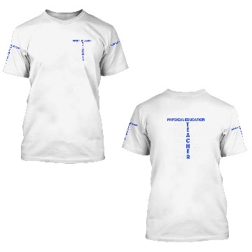 Discover PE Physical Education Teacher Teach Mentor 3D T Shirts