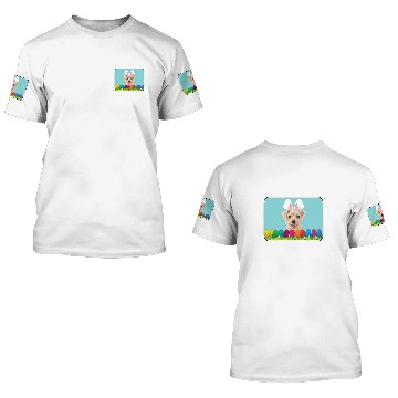 Discover Norfolk Terrier w Bunny Ears Baseball Tees 3D T Shirts