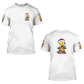 Discover Tweety Bird 3D T Shirts Looney Tunes Christmas Tweety Bird Merry & Cute