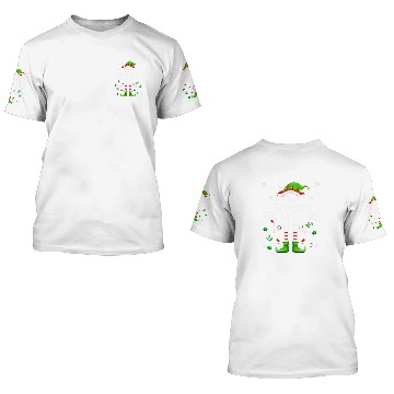 Discover Pharmacist Lover Funny The Pharmacy Technician Elf Christmas Baseball Tees 3D T Shirts