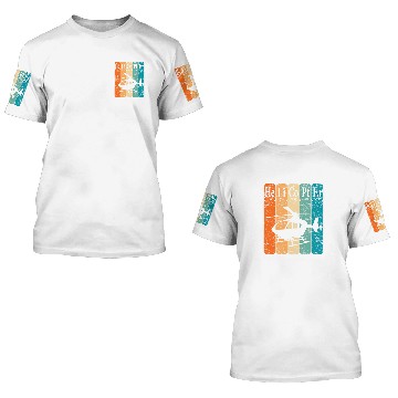 Discover Helicopter Periodic Table Elements Aviation Helicopter Pilot 1 3D T Shirts