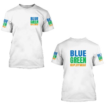 Discover Blue Green Deployment DevOps Engineer Developer Programmer Zip 3D T Shirts