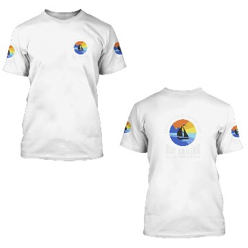 Discover Education Is Important But Sailing Is Importanter Sail Boat Baseball Tees 3D T Shirts