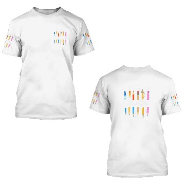 Discover Jennifer Personalized Name For School Teacher Student Crayon Zip 3D T Shirts