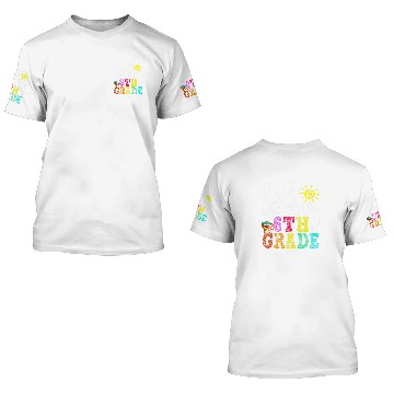 Discover Hello 6th Grade Funny Teacher Student Back To School Baseball Tees 3D T Shirts