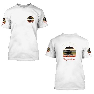Discover Retired Supervisor Retirement Gift Beach 3D T Shirts
