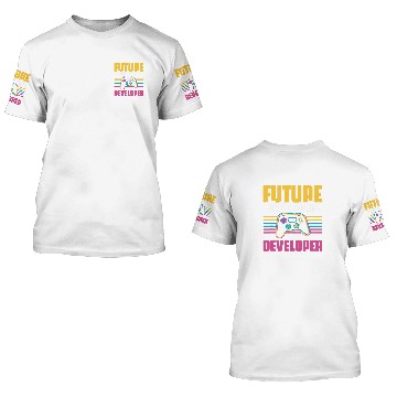 Discover Future Game Developers Computer Nerd Programmers 3D T Shirts