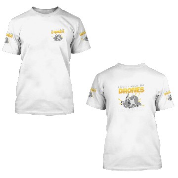 Discover Drone Flying Design for a Quadrocopter Hobby Pilot 1 3D T Shirts