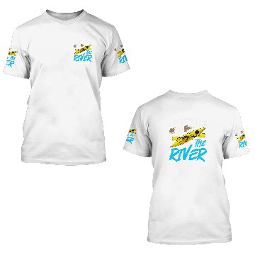 Discover Kayak Canoe Boat Paddle Kayaking Canoeing 6 3D T Shirts