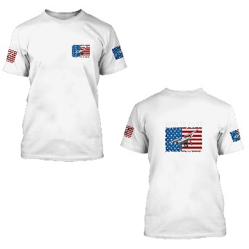 Discover Born To Pilot Drone American Flag 3D T Shirts