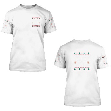 Discover Santa Postal Worker Post Office Worker Christmas Mailman 1 3D T Shirts