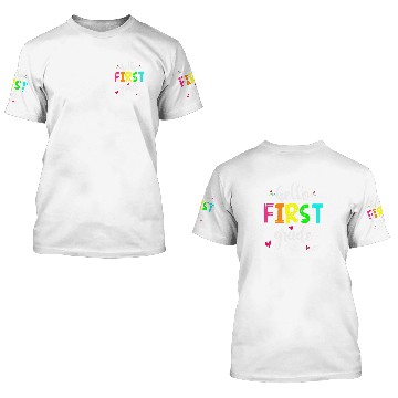 Discover Hello First Grade Kids Teacher Student Back To School Baseball Tees 3D T Shirts