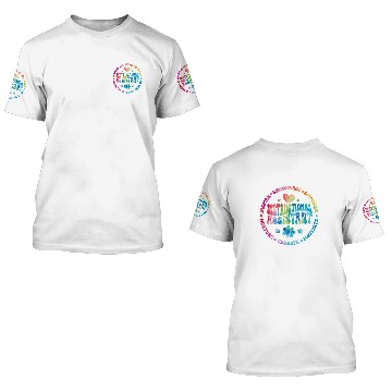 Discover Instructional Assistant Crew 100th Day School Teacher Aide Baseball Tees 3D T Shirts