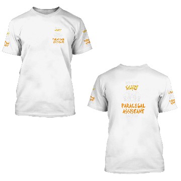 Discover This Is My Scary Paralegal Assistant Costume 3D T Shirts