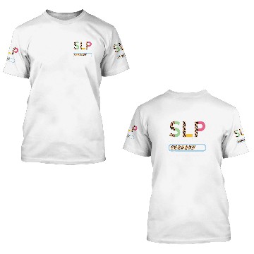 Discover Future SLP In Progress Speech Language Pathologist To Be 1 Baseball Tees 3D T Shirts