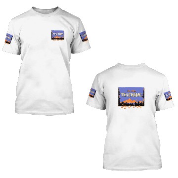 Discover Lets Go Camping Done Teaching Teacher Tropical Tutor 3D T Shirts