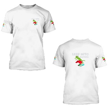 Discover Leap Into Reading Book Reading Frog 3 Baseball Tees 3D T Shirts