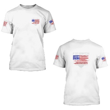 Discover F22 Raptor American Flag Pilot 3D T Shirts