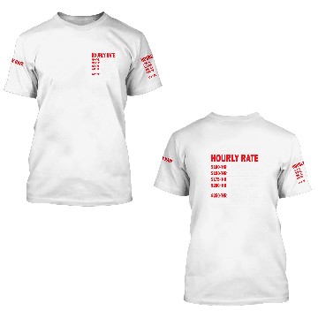 Discover Programmer Hourly Rate Software Engineer 3D T Shirts