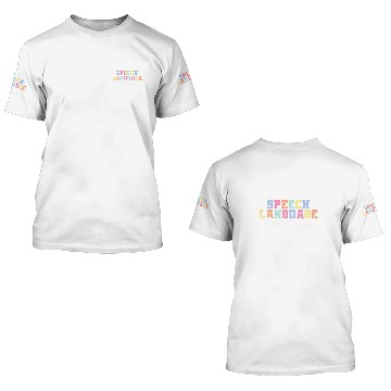 Discover Speech Language Pathology Pathologist SLP Speech Therapist Baseball Tees 3D T Shirts