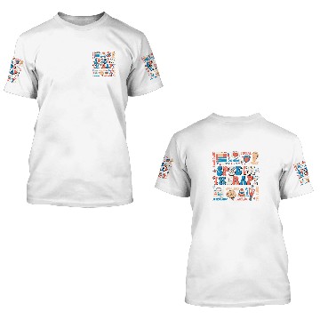 Discover Speech Language Pathologist USA Flag SLP Pathology 4th July 3D T Shirts