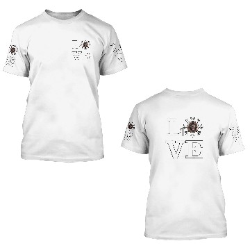 Discover Love Snowflake Dog Leonberger 3D T Shirts