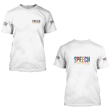 Discover Speech Therapy SLP Speech Language Pathologist Cute 3D T Shirts