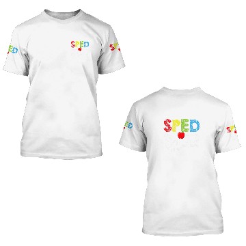 Discover sped squad sped teacher student back to school 3D T Shirts