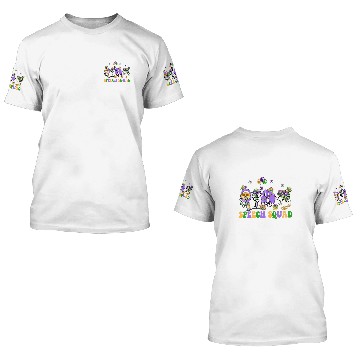 Discover Speech Therapy Speech Therapist Appreciation Mardi Gras 3D T Shirts
