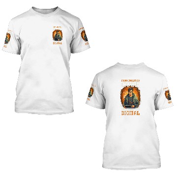 Discover Programming Concept To Code Digital Software Developer Baseball Tees 3D T Shirts