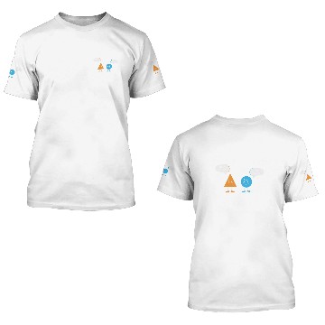 Discover Pointless Circle Geometry Joke Math Student Teacher Gift Fun Baseball Tees 3D T Shirts