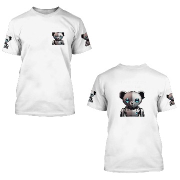 Discover Programmer For Coder Engineer Developer Robot Robotic 3D T Shirts